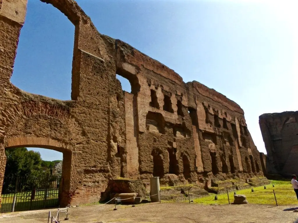 Baths of caracalla rome italy