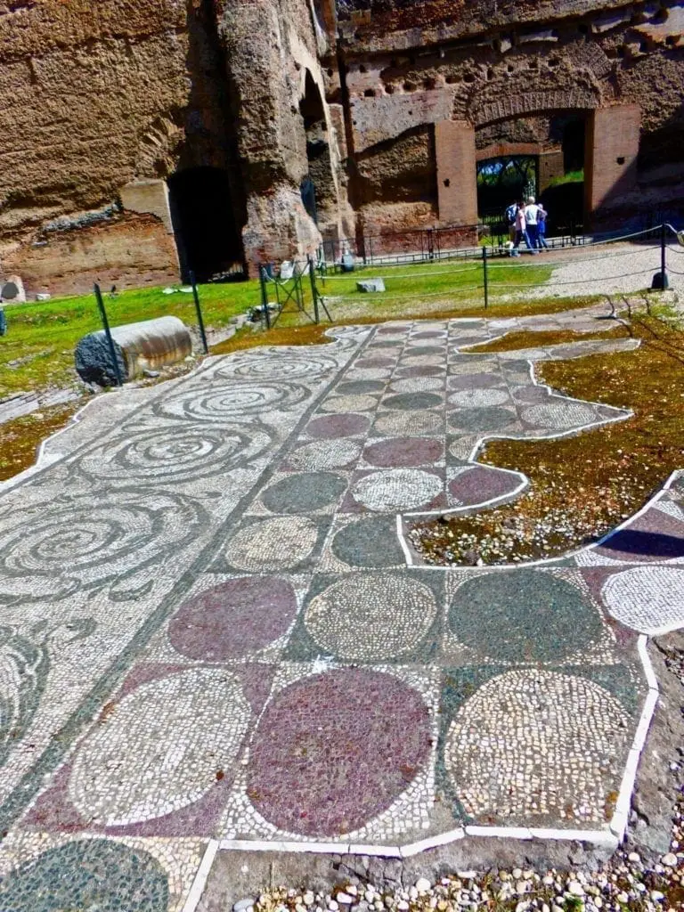 Baths of caracalla rome italy