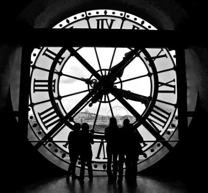 Clock Musee DOrsay Paris France