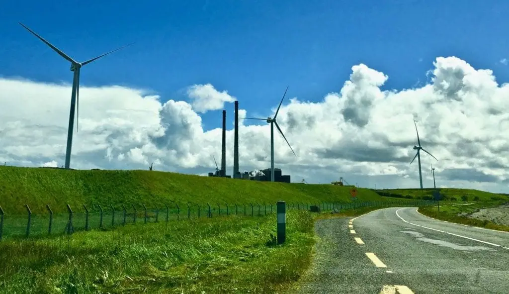 Kilrush Windmills County Clare Ireland the road taken 2