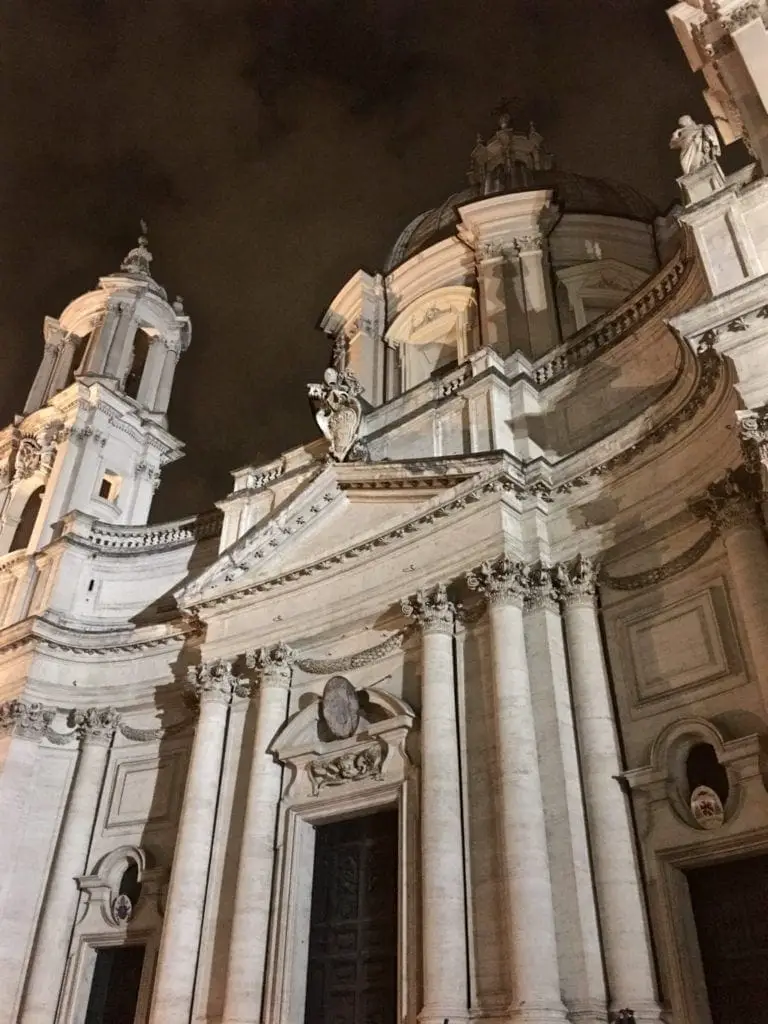 Piazza navona square rome italy