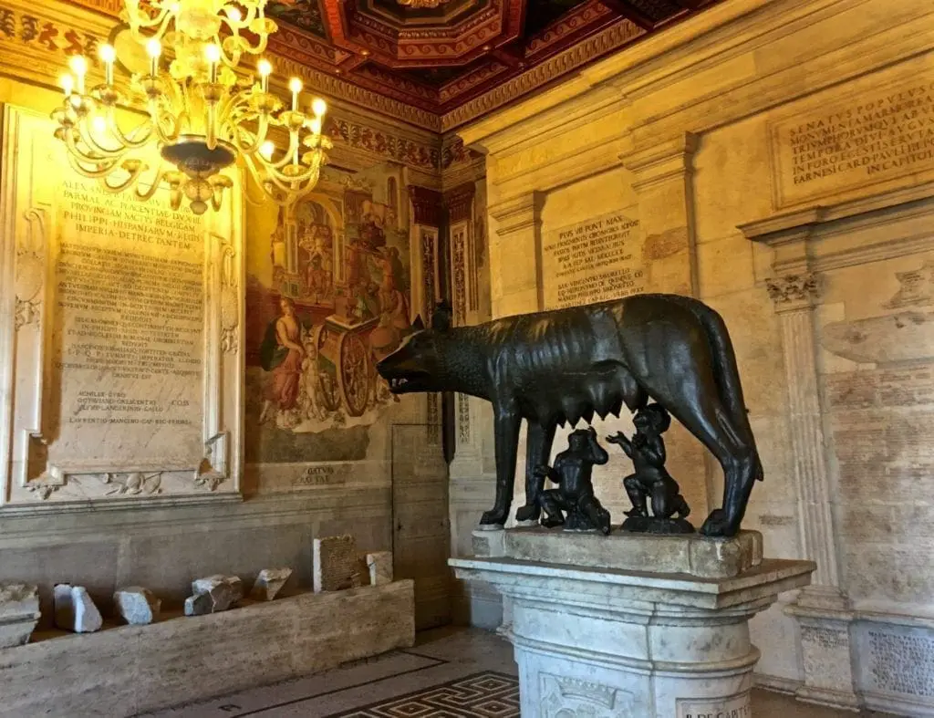 Shewolf Musei Dei Capitolini Rome Italy