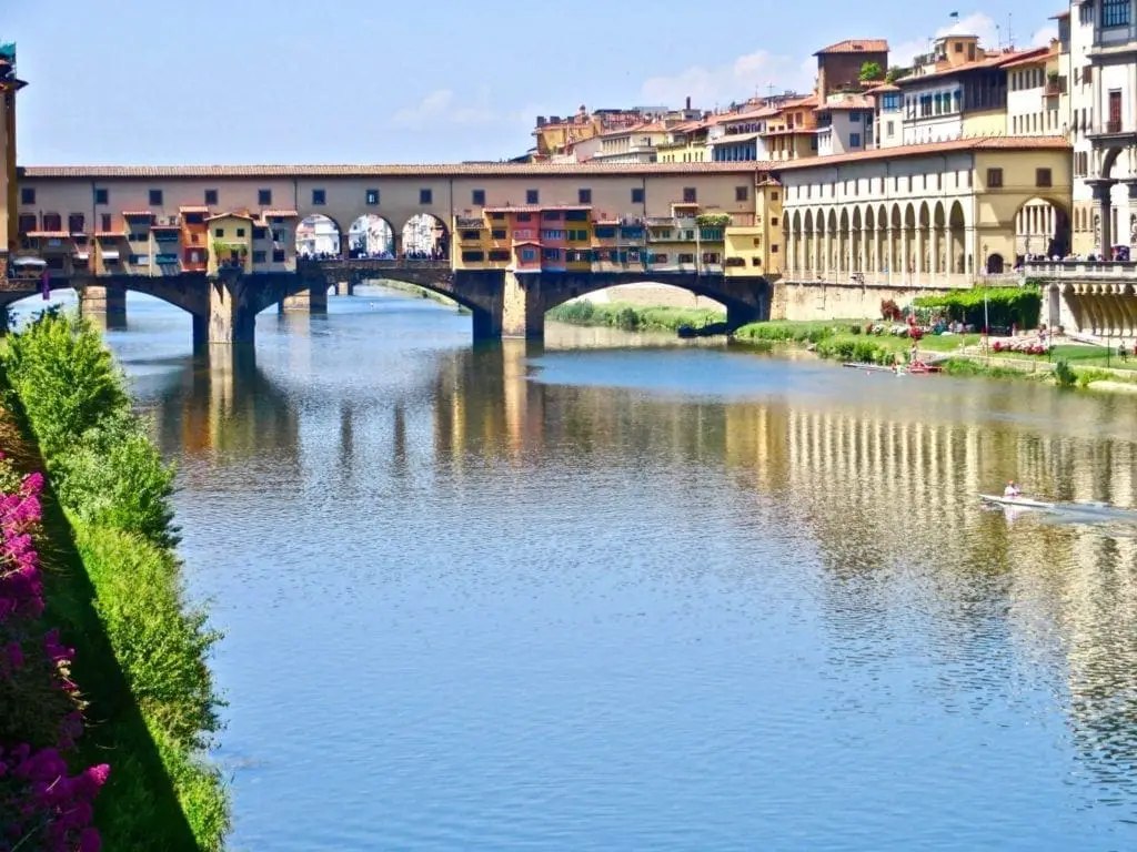 Florence italy arno river travel