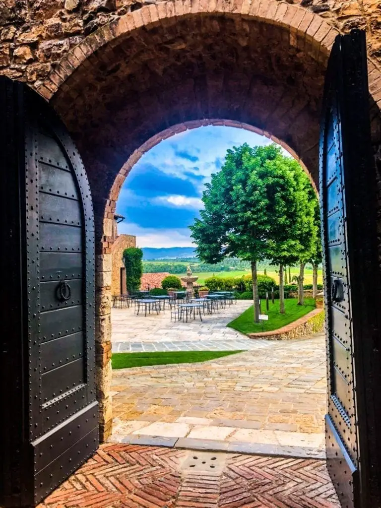 Dining castello banfi il borgo tuscany italy