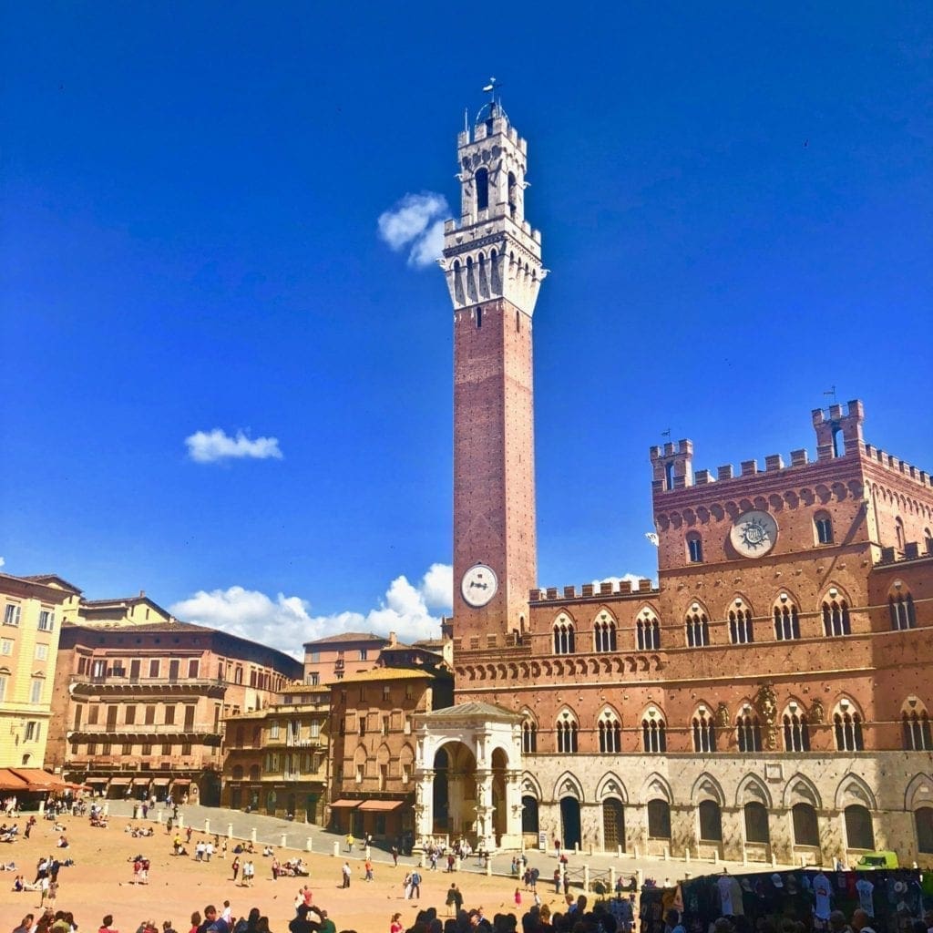 Piazza del campo siena italy