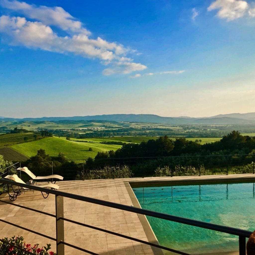 Pool castello banfi il borgo tuscany italy