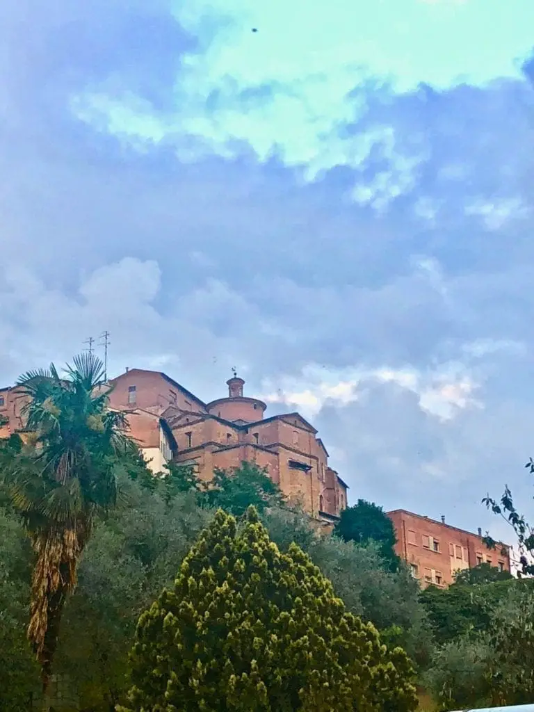 Siena italy hilltop town tuscany