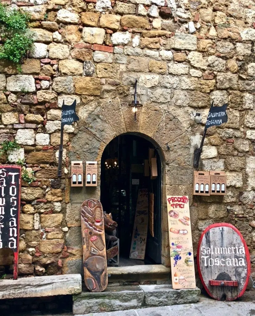 Salumeria montepulciano italy