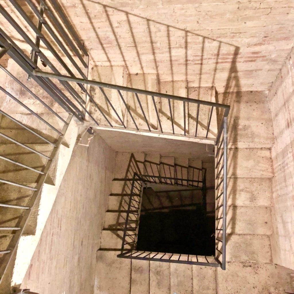 The crypt pienza cathedral italy