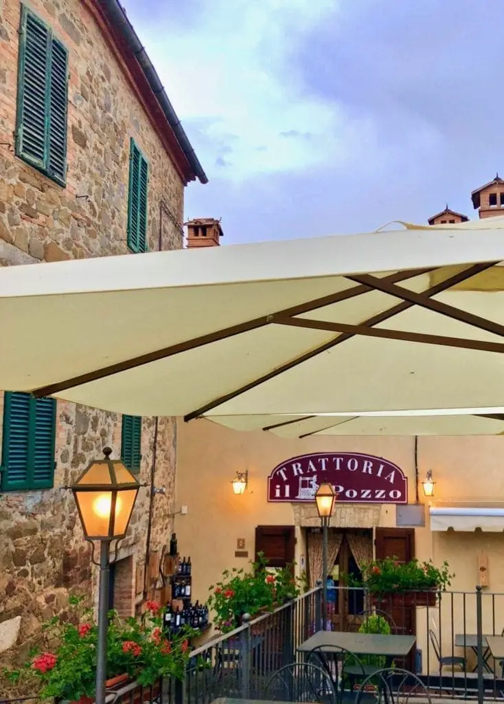 Trattoria il pozzo montalcino tuscany italy