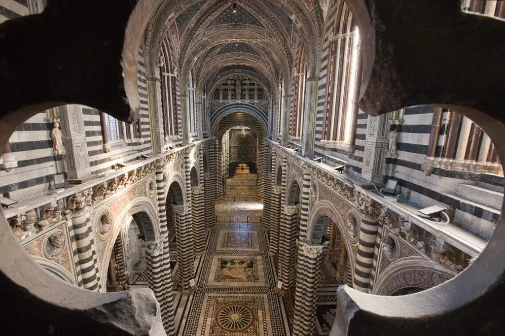 Porta del cielo siena cathedral italy