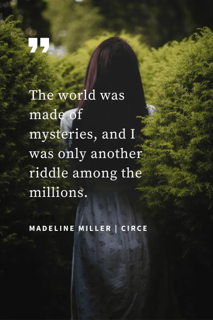 Circe quotes from Madeline Miller