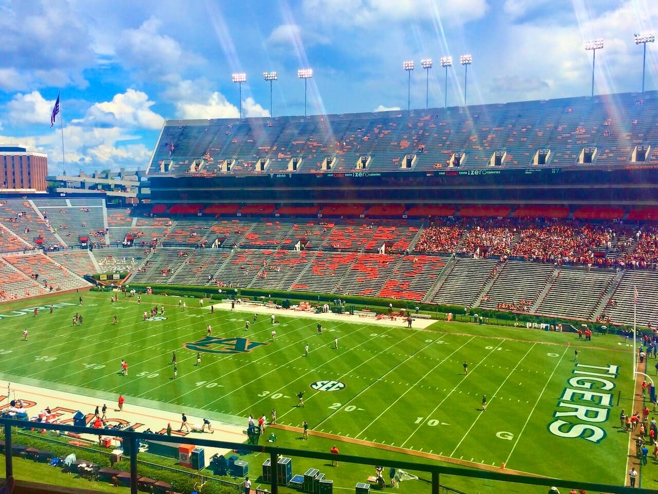 Football field in auburn al