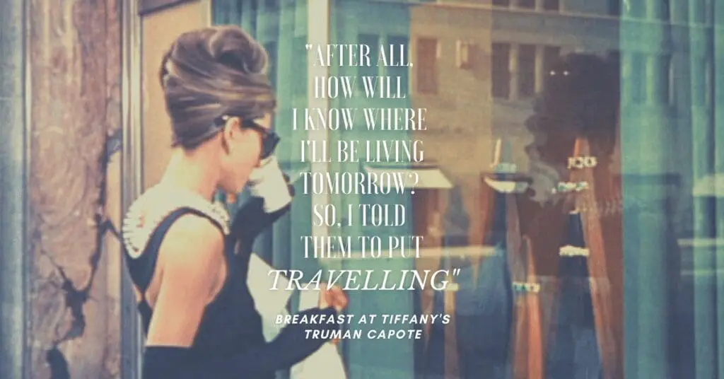 Breakfast at tiffany's quote truman capote