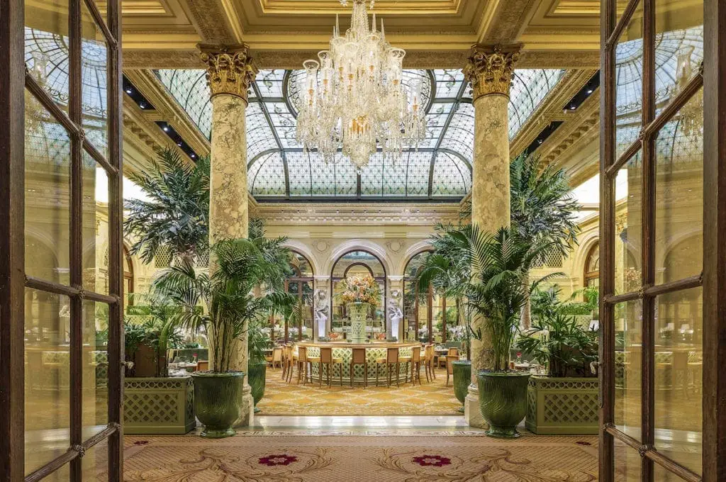 Palm court afternoon tea plaza hotel new york