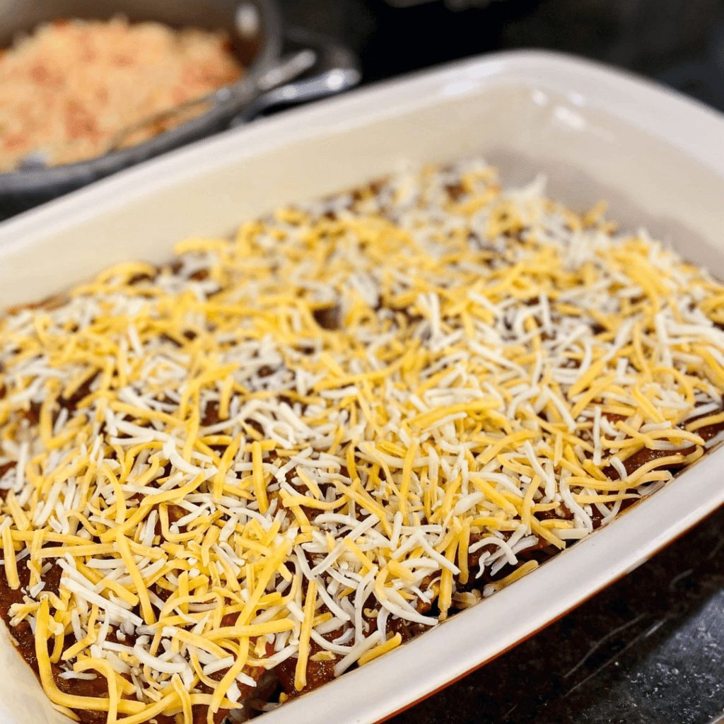 Mole enchiladas cheese recipe