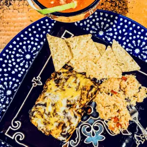 Mole Enchiladas Final Product Recipe