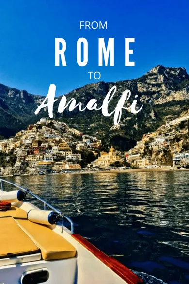 Rome to Amalfi Italy Travel Positano
