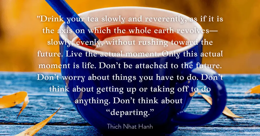 Mindfulness Quotes by Thich Nhat Hanh