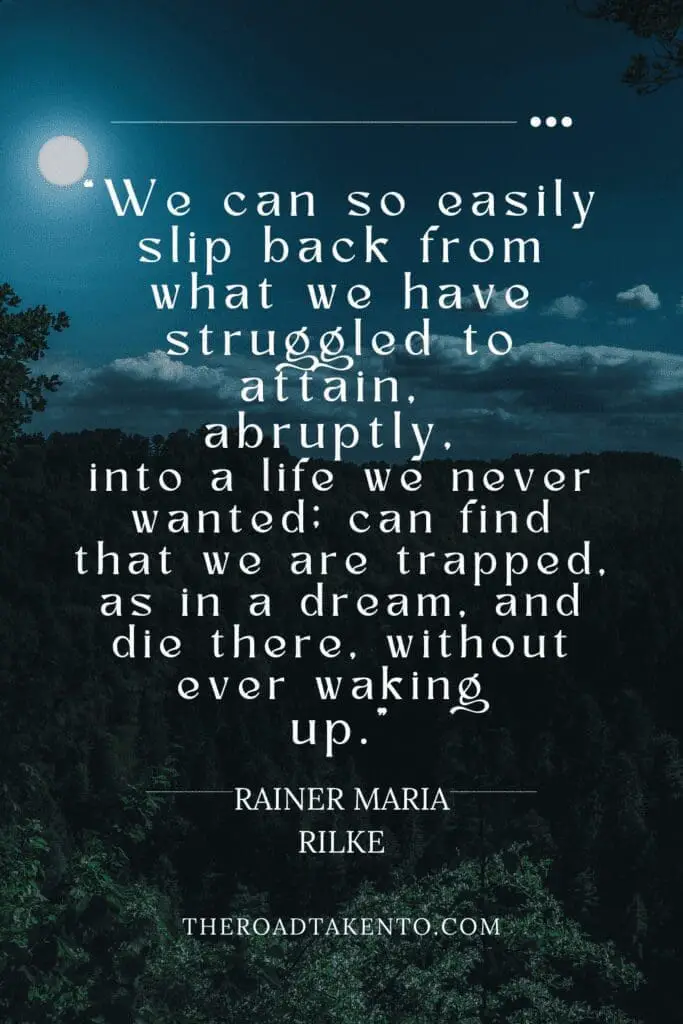 Rainer maria rilke quote