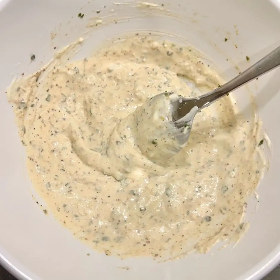 Remoulade in bowl