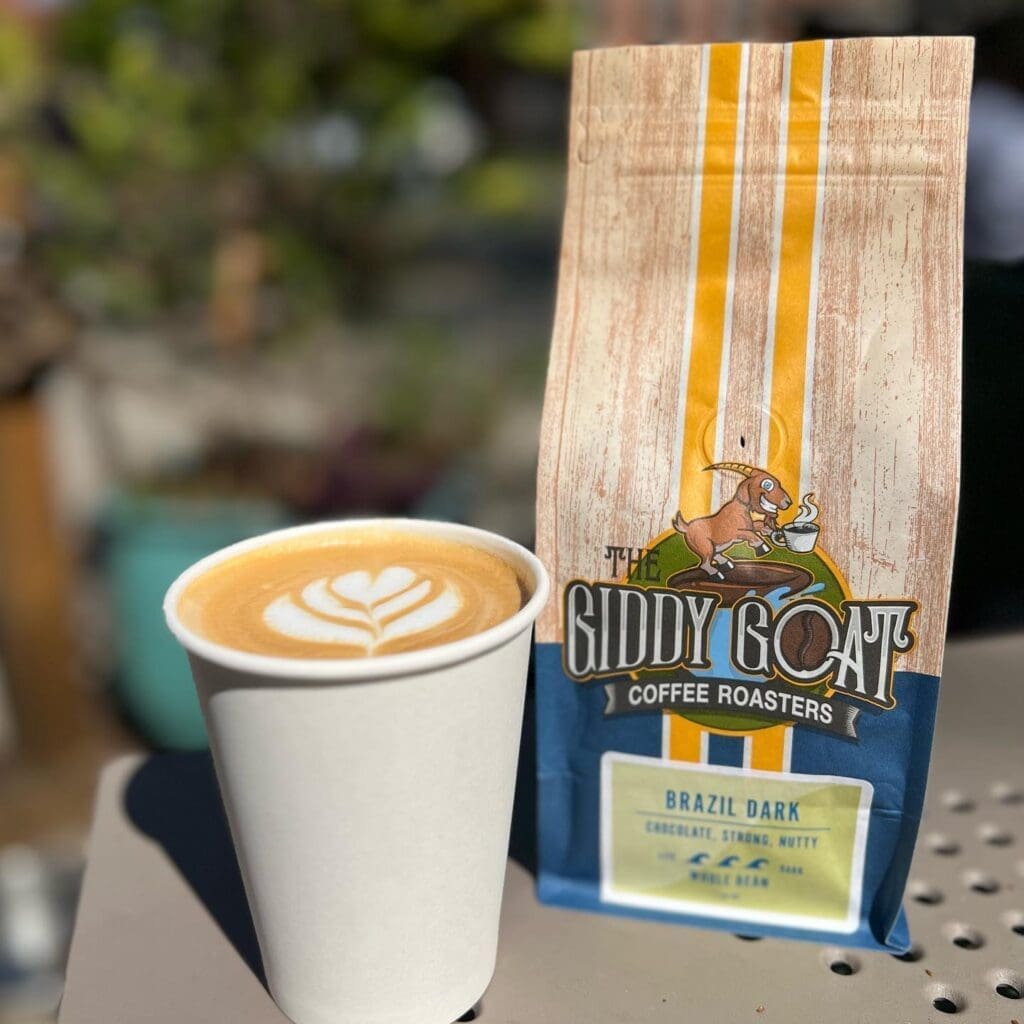 The giddy goat coffee