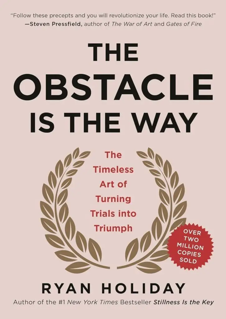 The obstacle is the way quotes book cover