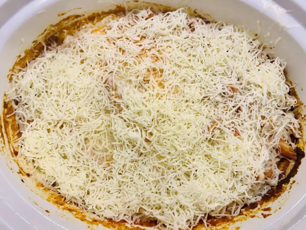 Mozzarella baked ziti