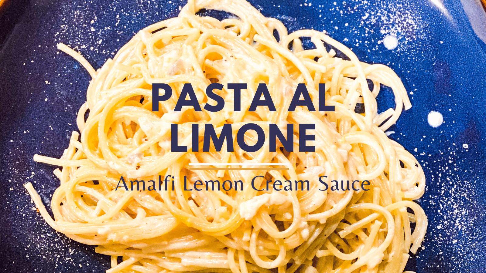Best creamy lemon pasta recipe (pasta al limone)