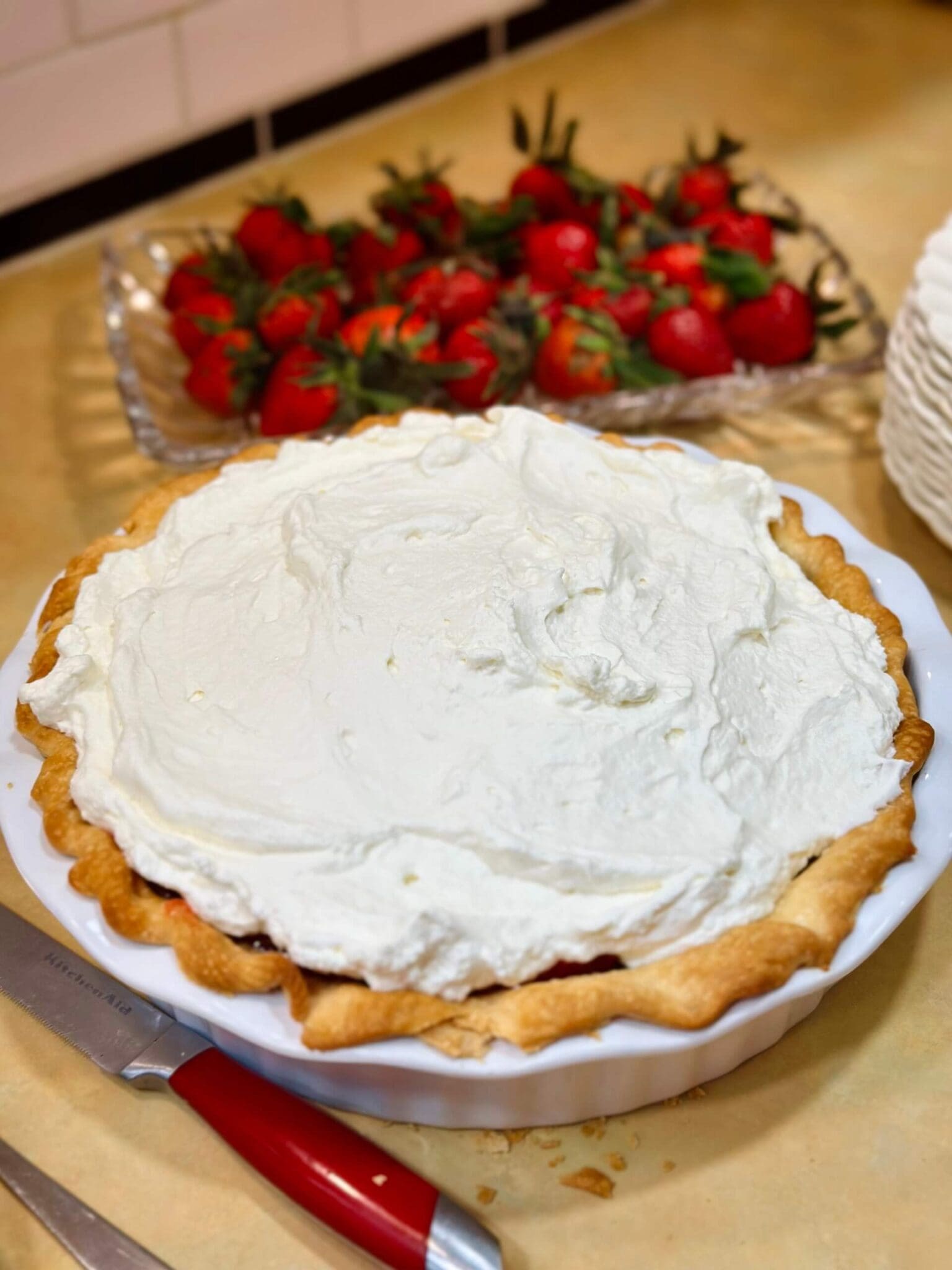 Fresh strawberry pie recipe