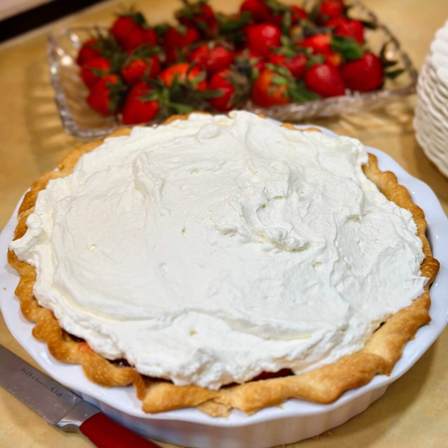 Fresh strawberry pie recipe