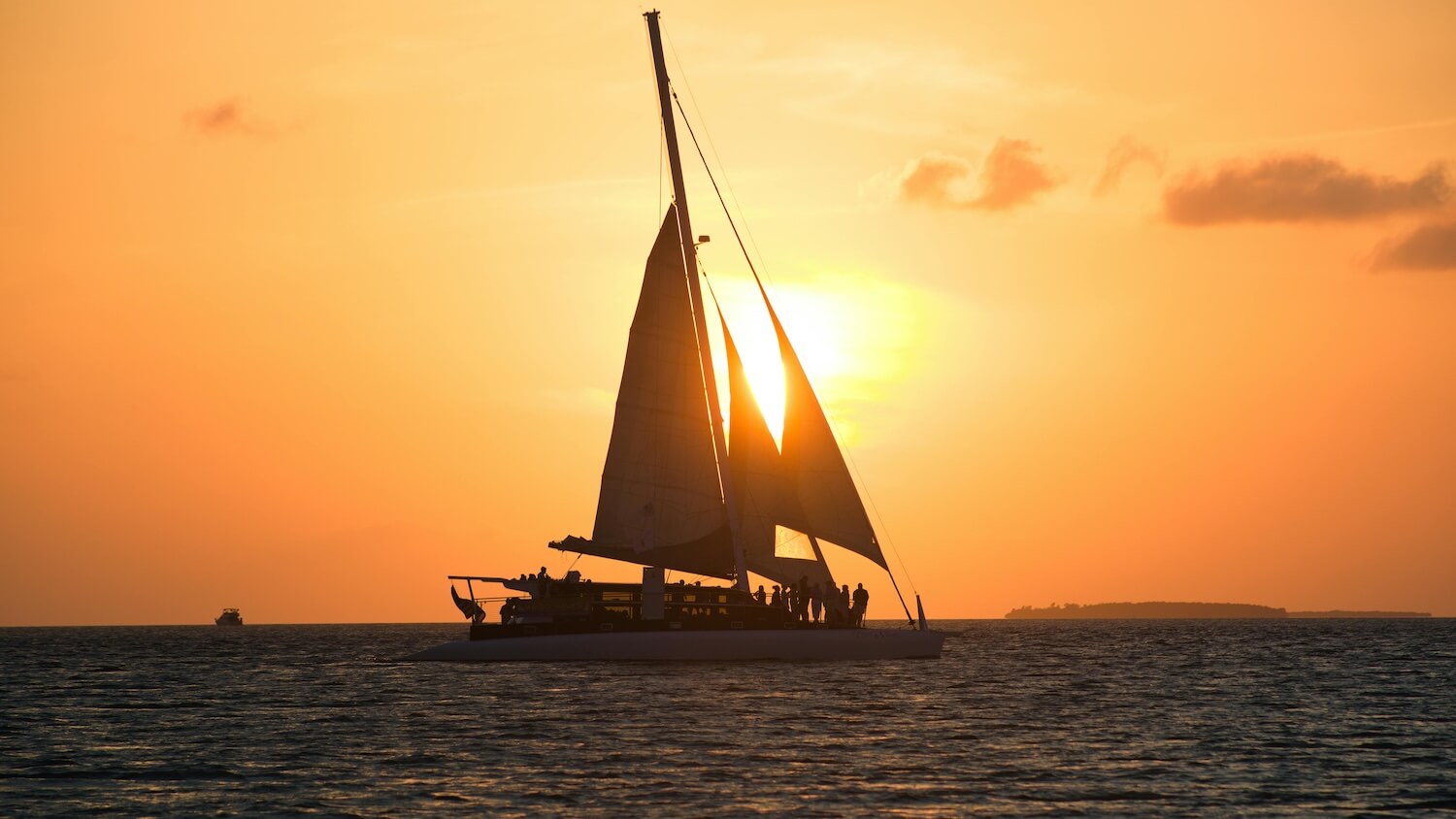 Sunset key west mallory square florida