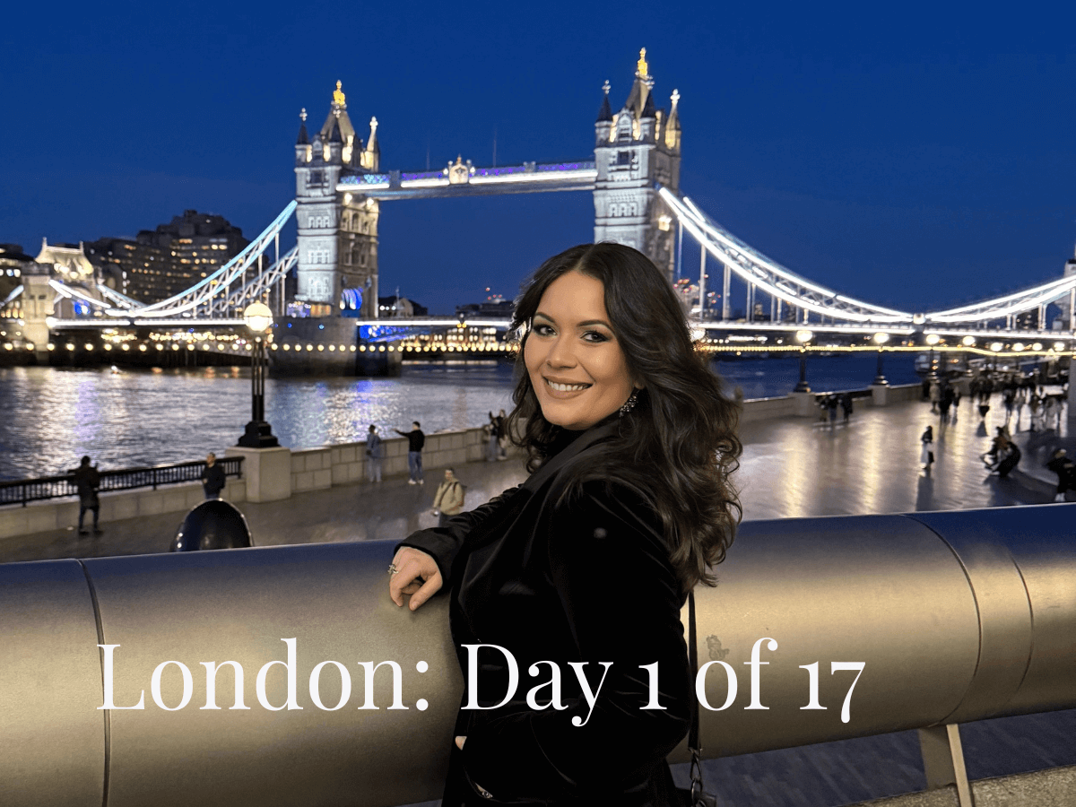 London: Day 1—The Journey Begins