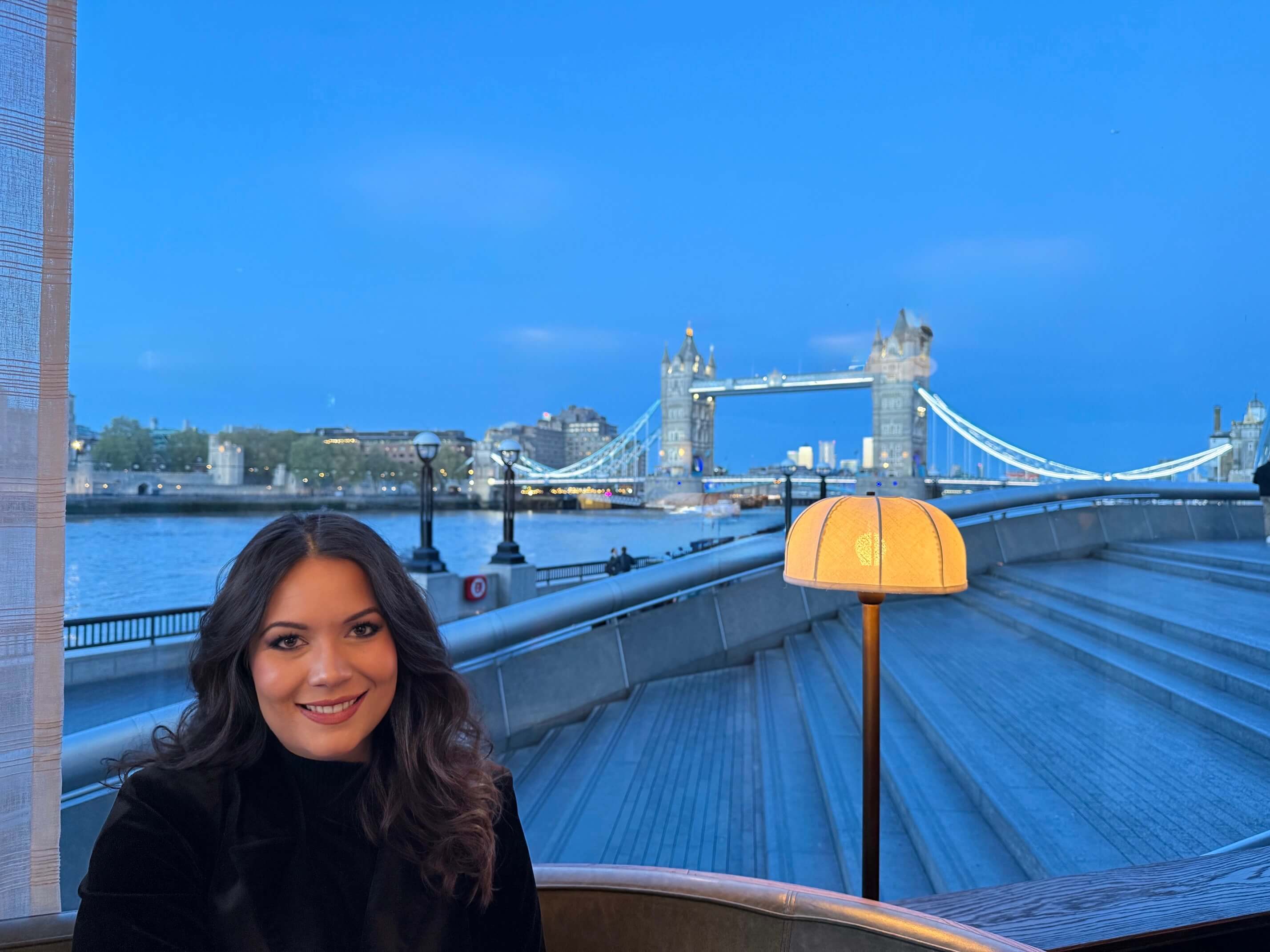 Afternoon Tea and Tower Bridge Views: Our First Day Exploring London 8 tavolino london restaurant tower bridge view