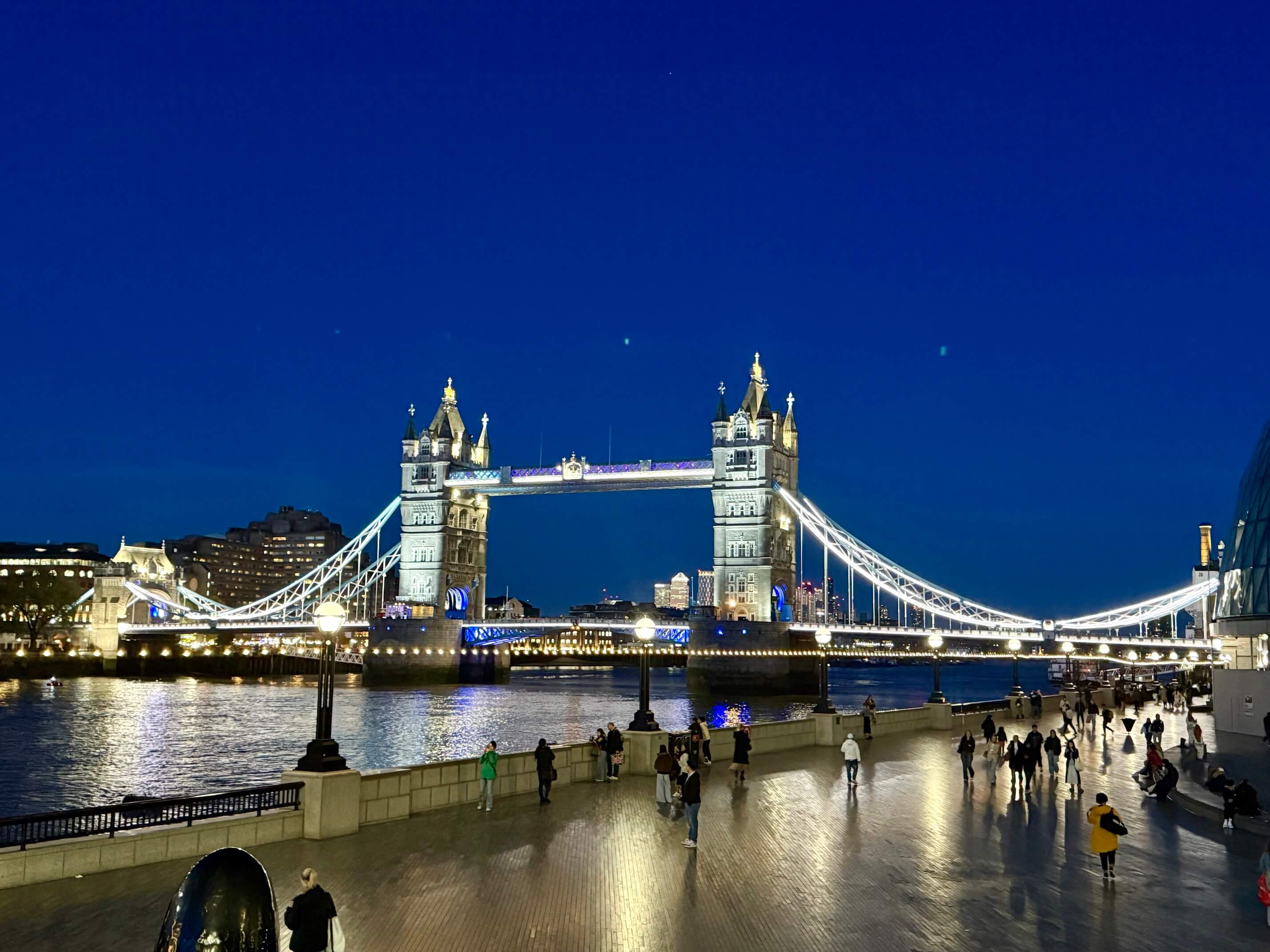 Afternoon Tea and Tower Bridge Views: Our First Day Exploring London 13 tower bridge london thames night