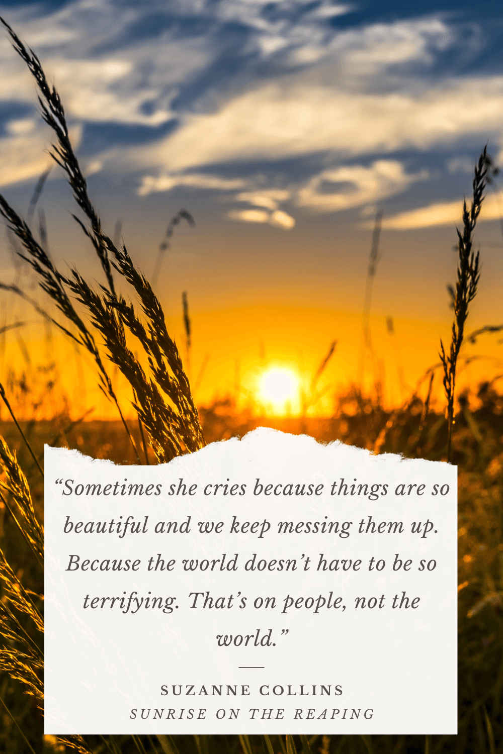 sunrise on the reaping quotes