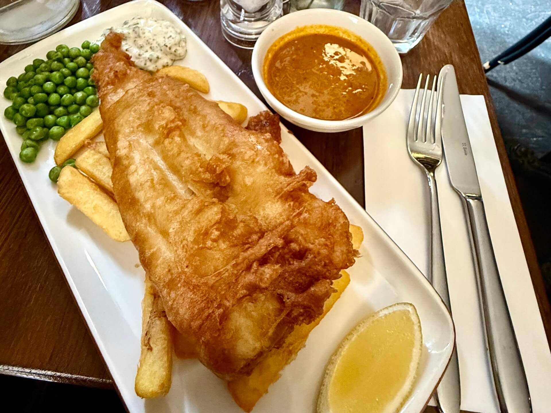 fish and chips lamb and flag covent garden