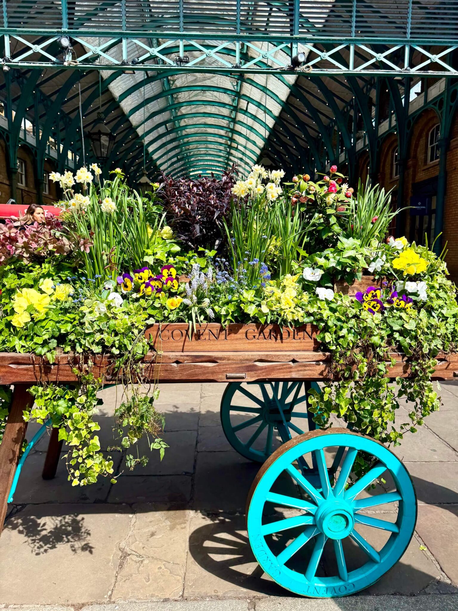 flower cart covent garden london