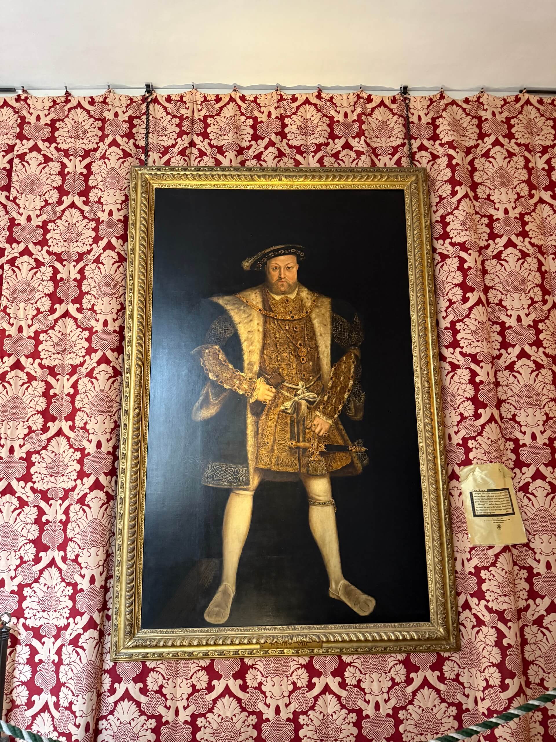king henry viii portrait hampton court palace