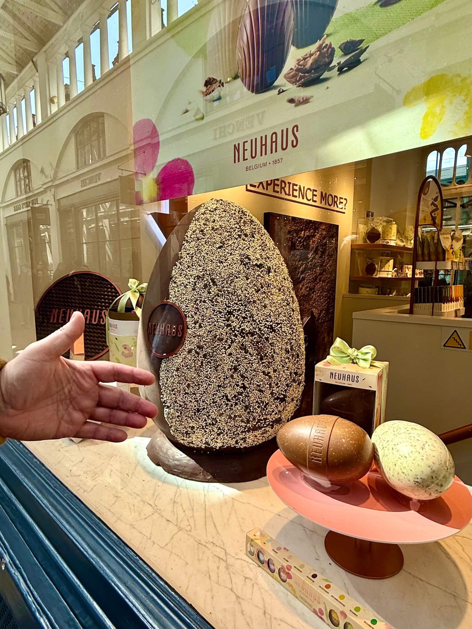neuhaus chocolate egg covent garden london