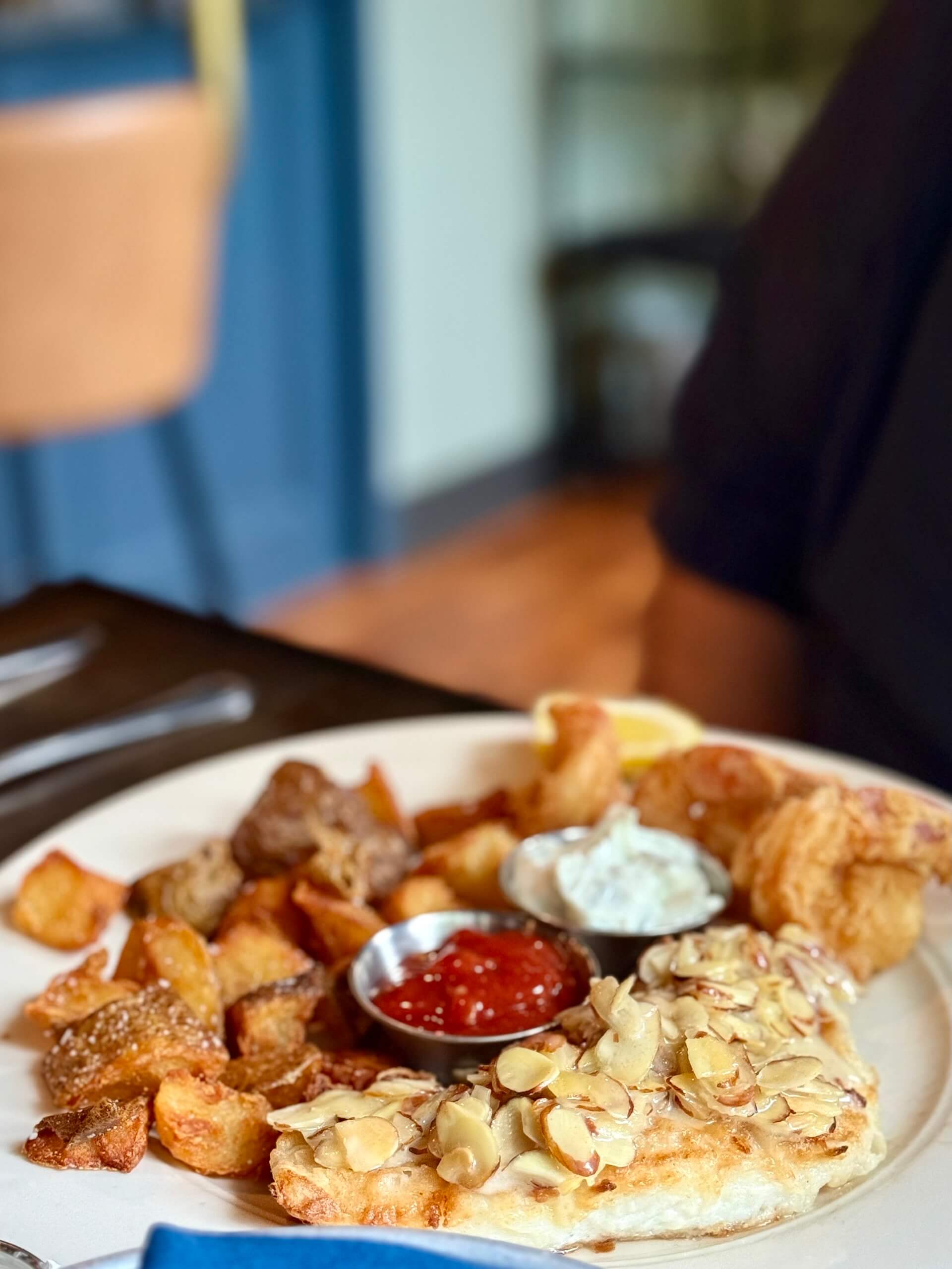 triggerfish almondine shrimp canyon grill cloudland ga
