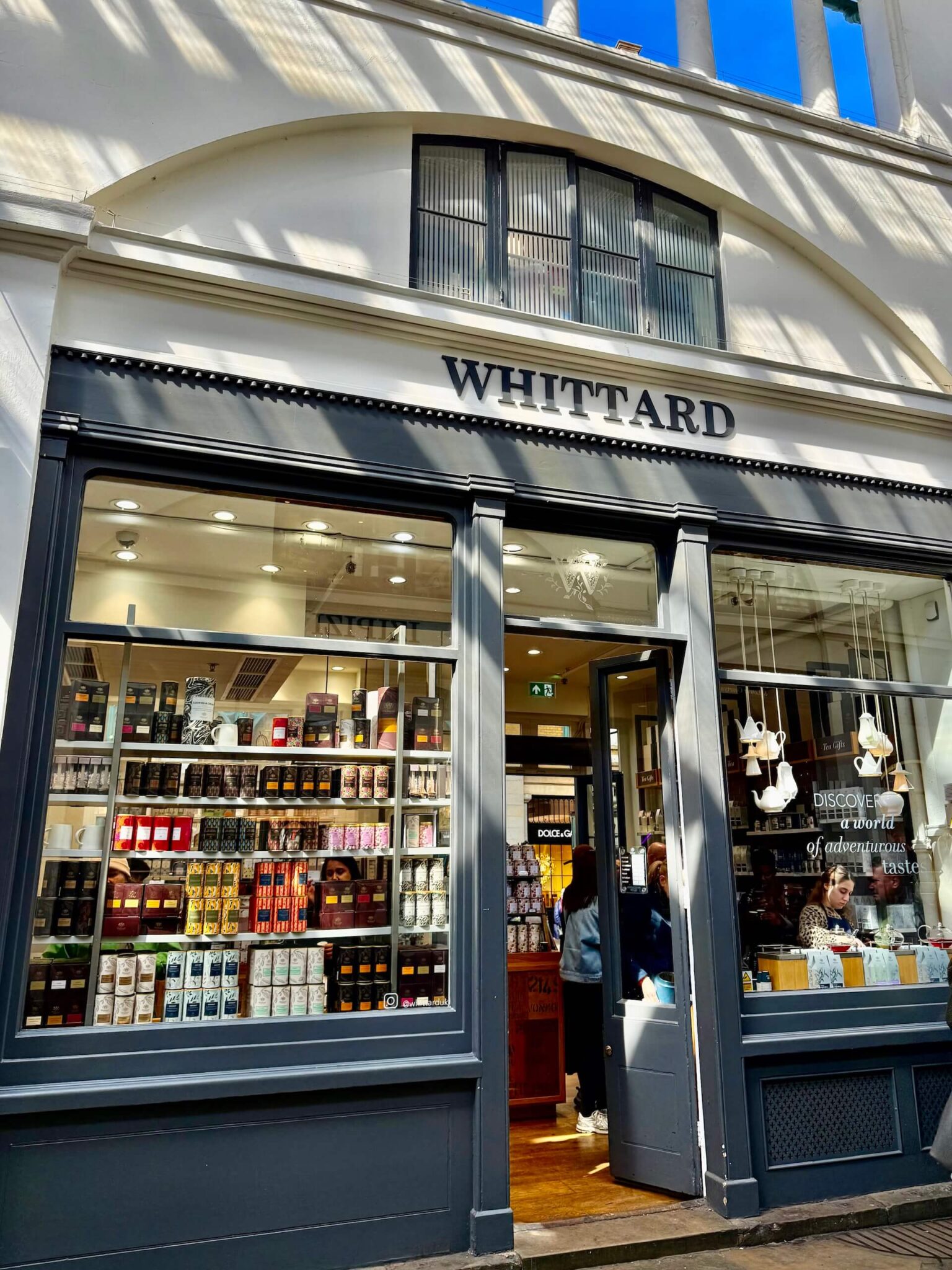 whittard tea shop covent garden london