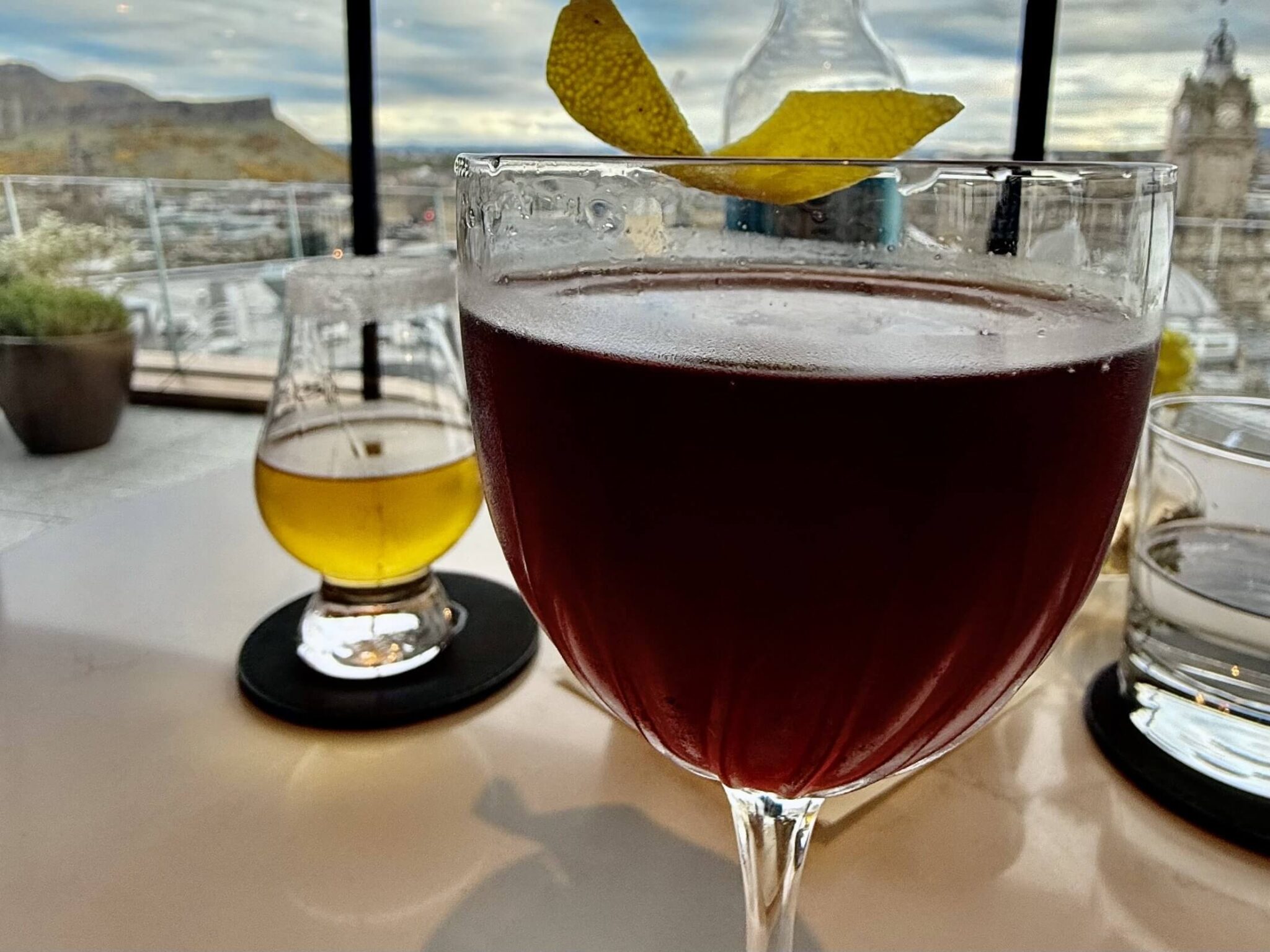 cocktails the w hotel edinburgh