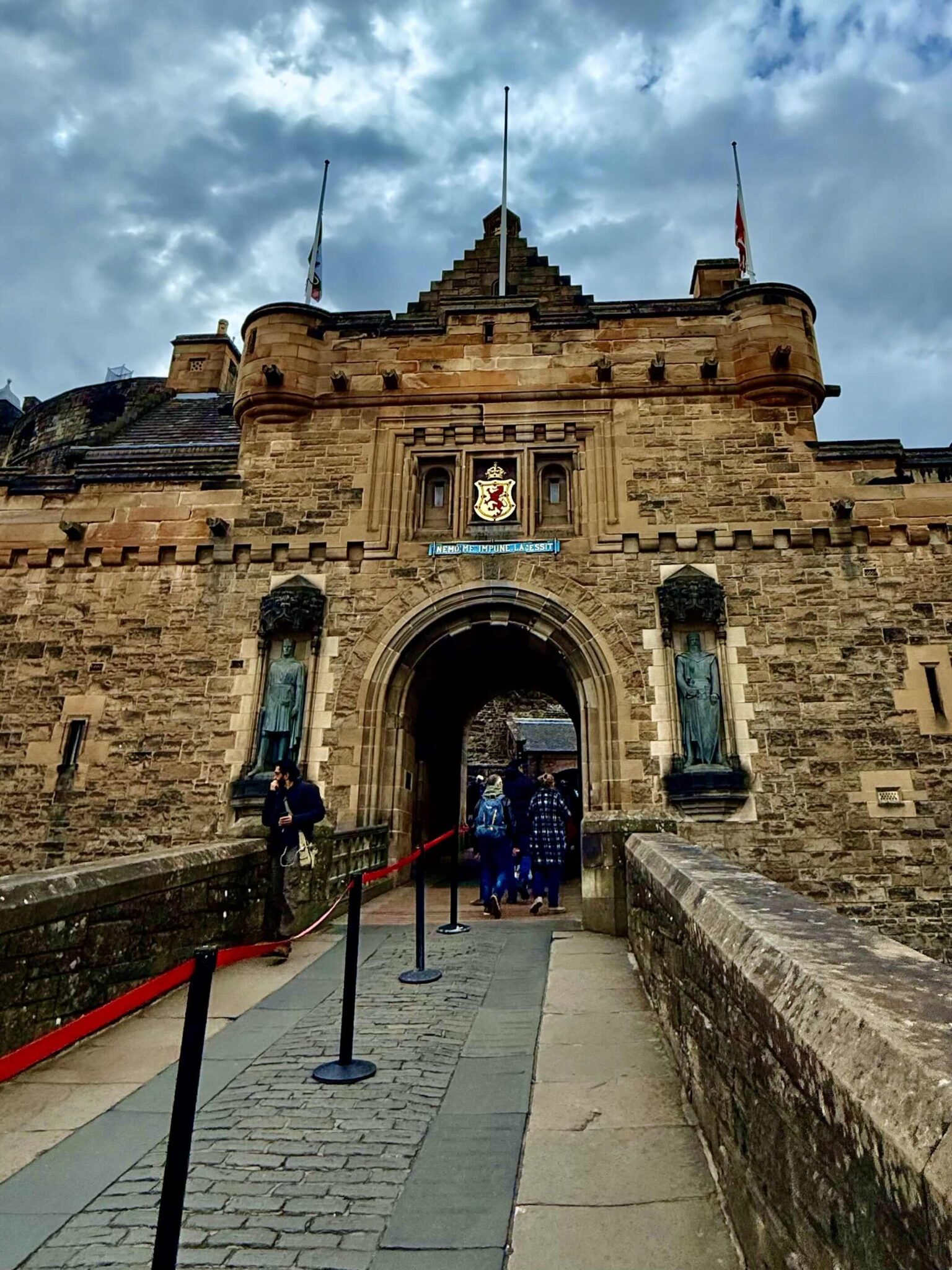 edinburgh castle portcullis