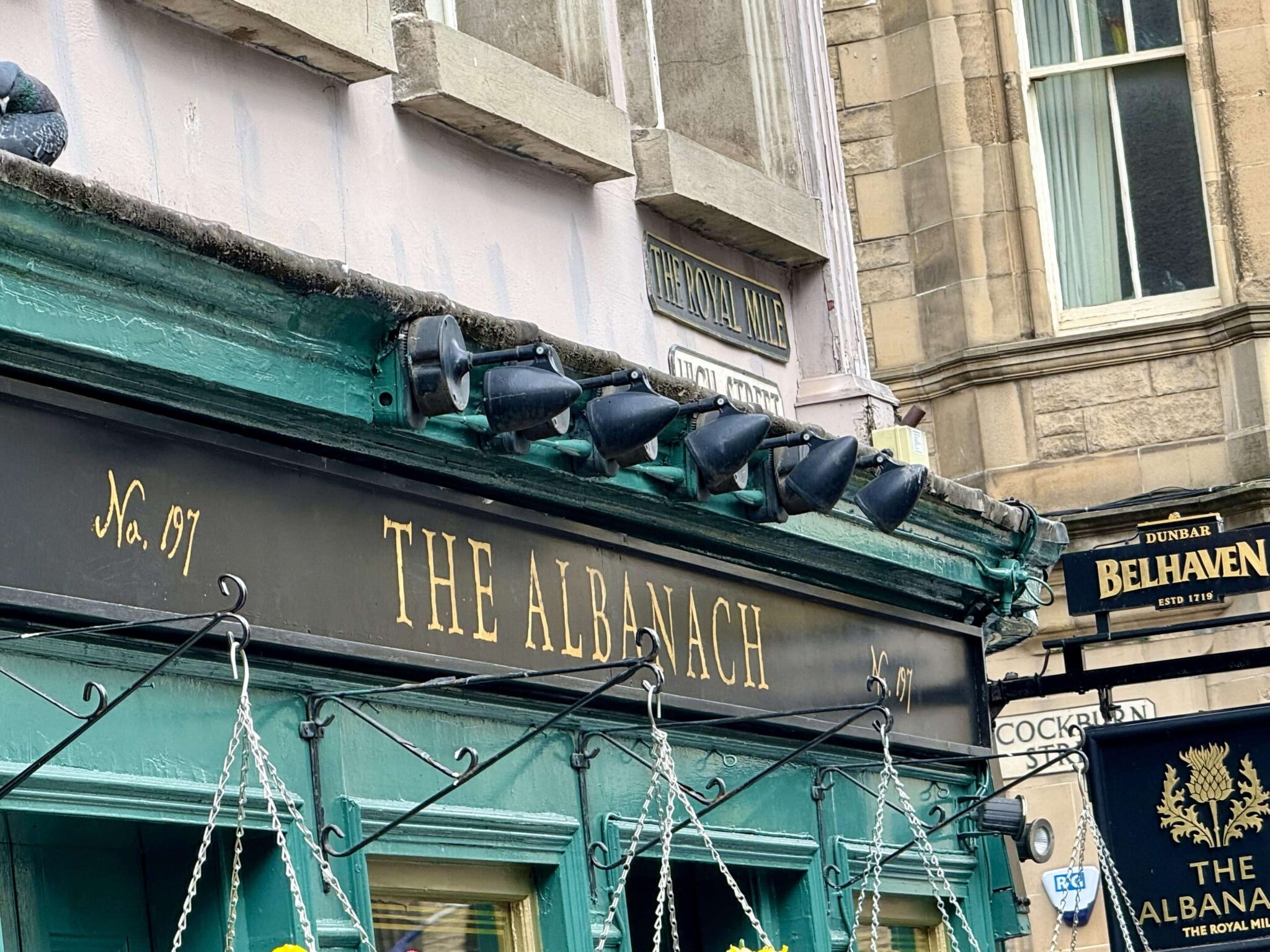 the albanach royal mile edinburgh scotland