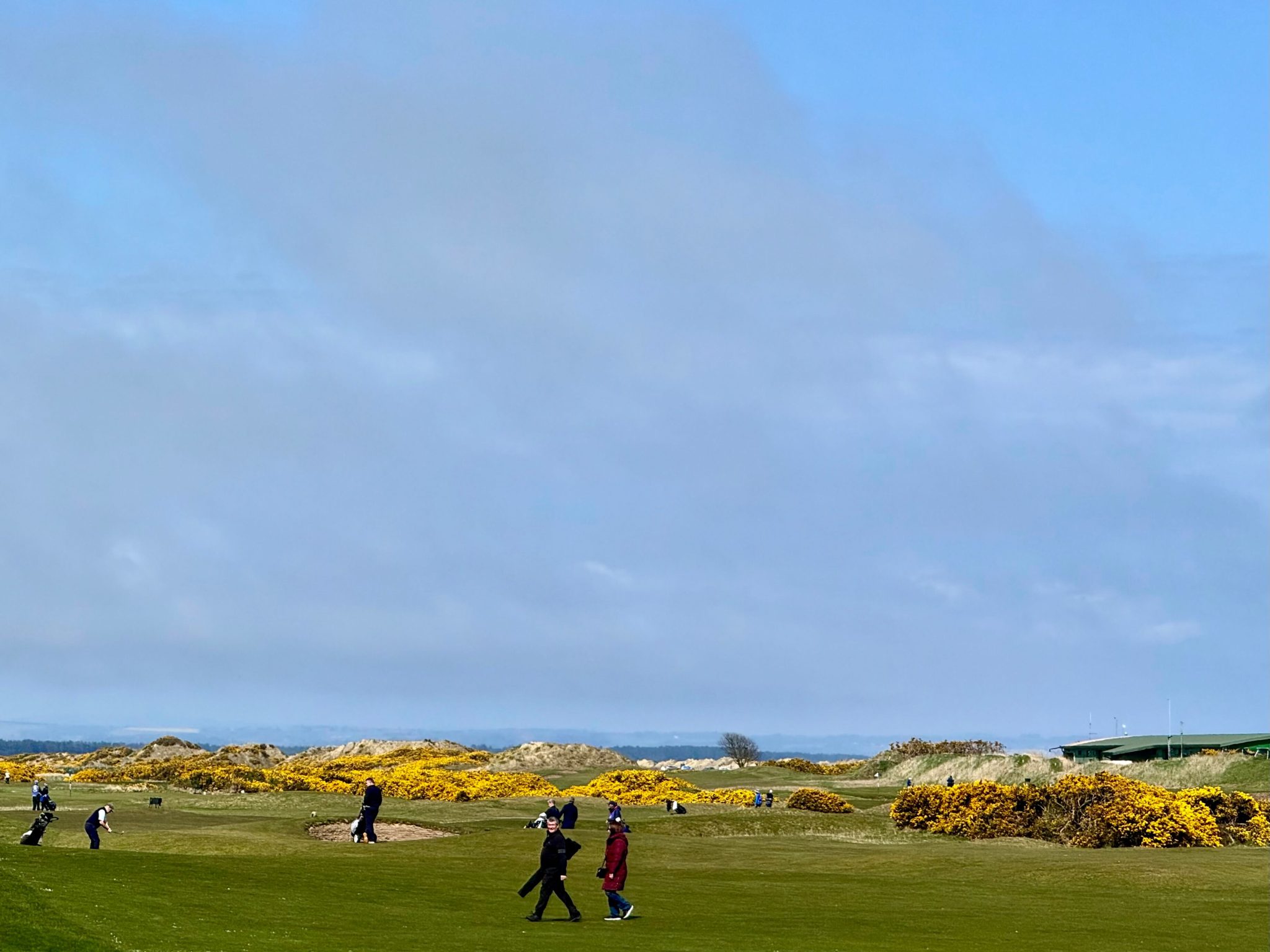 golfers st andrews course scotland