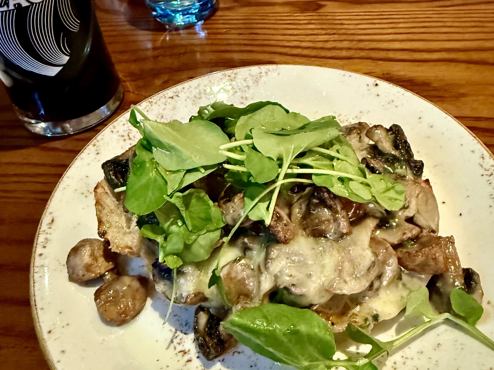 mushroom toast old mill inn pitlochry